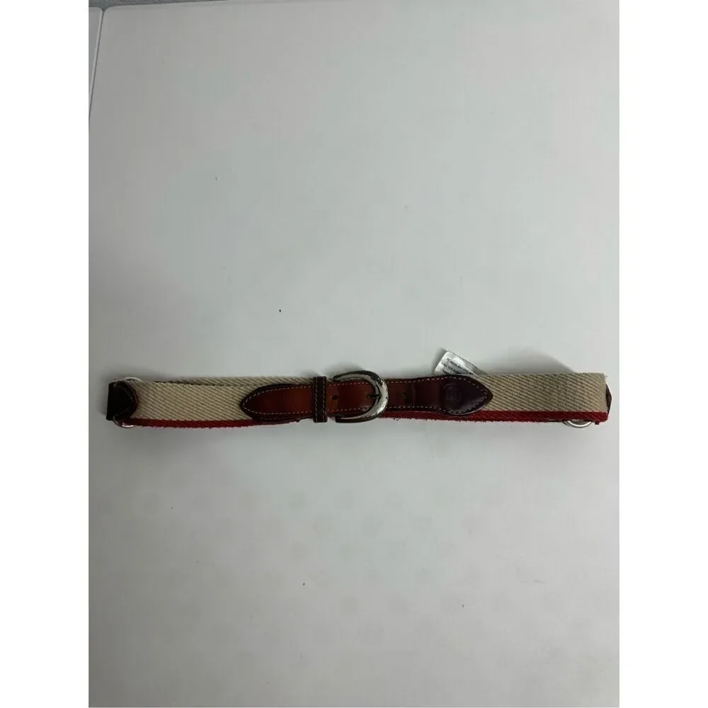 Tommy Hilfiger Vegan Leather Belt Size 31” See Description